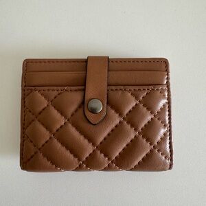 Kurt Geiger Quilted Leather Bifold Card Wallet